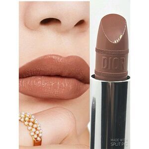 Dior Satin Lipstick Rouge 424 Nude Fauve